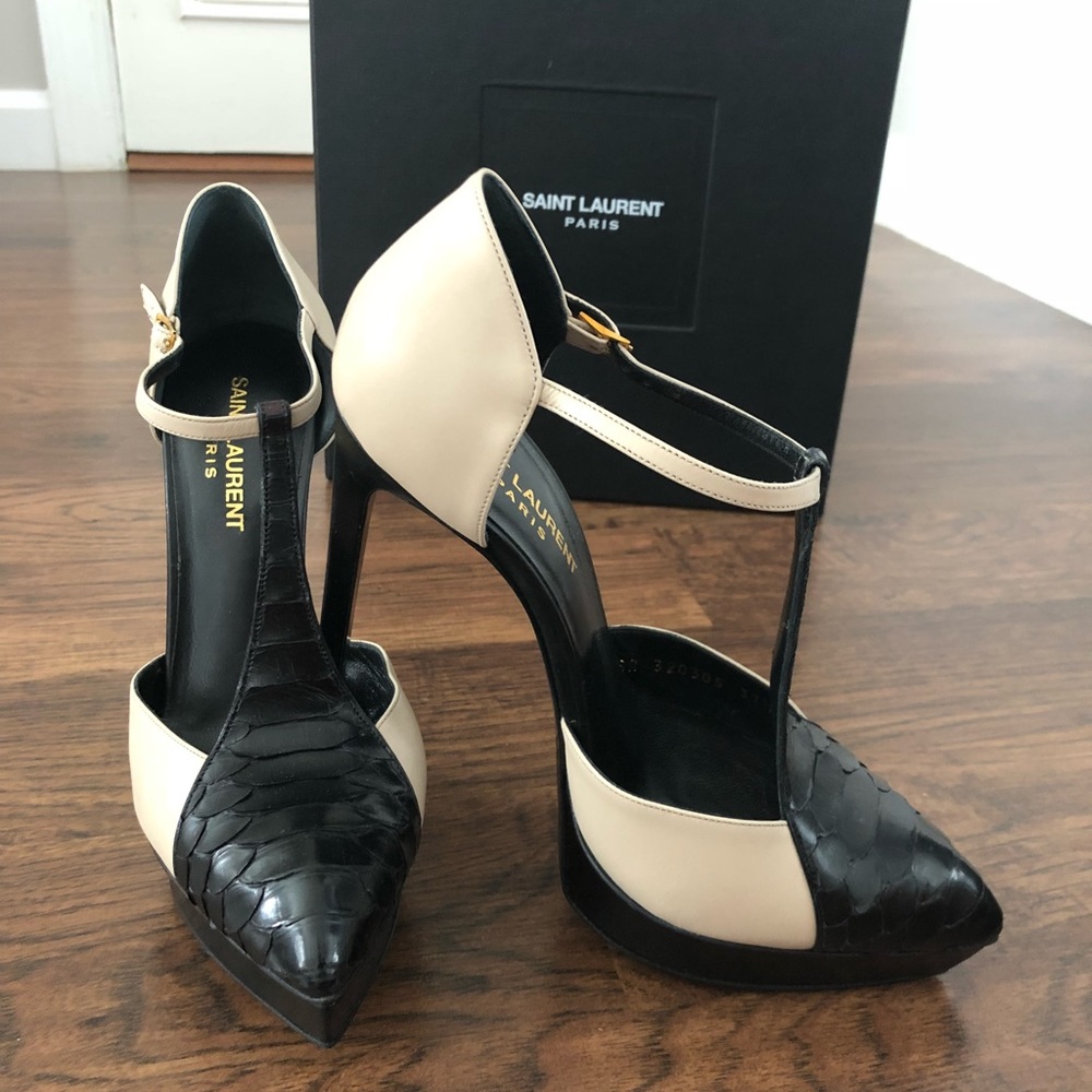Saint Laurent high stiletto heels -size 7.5 US